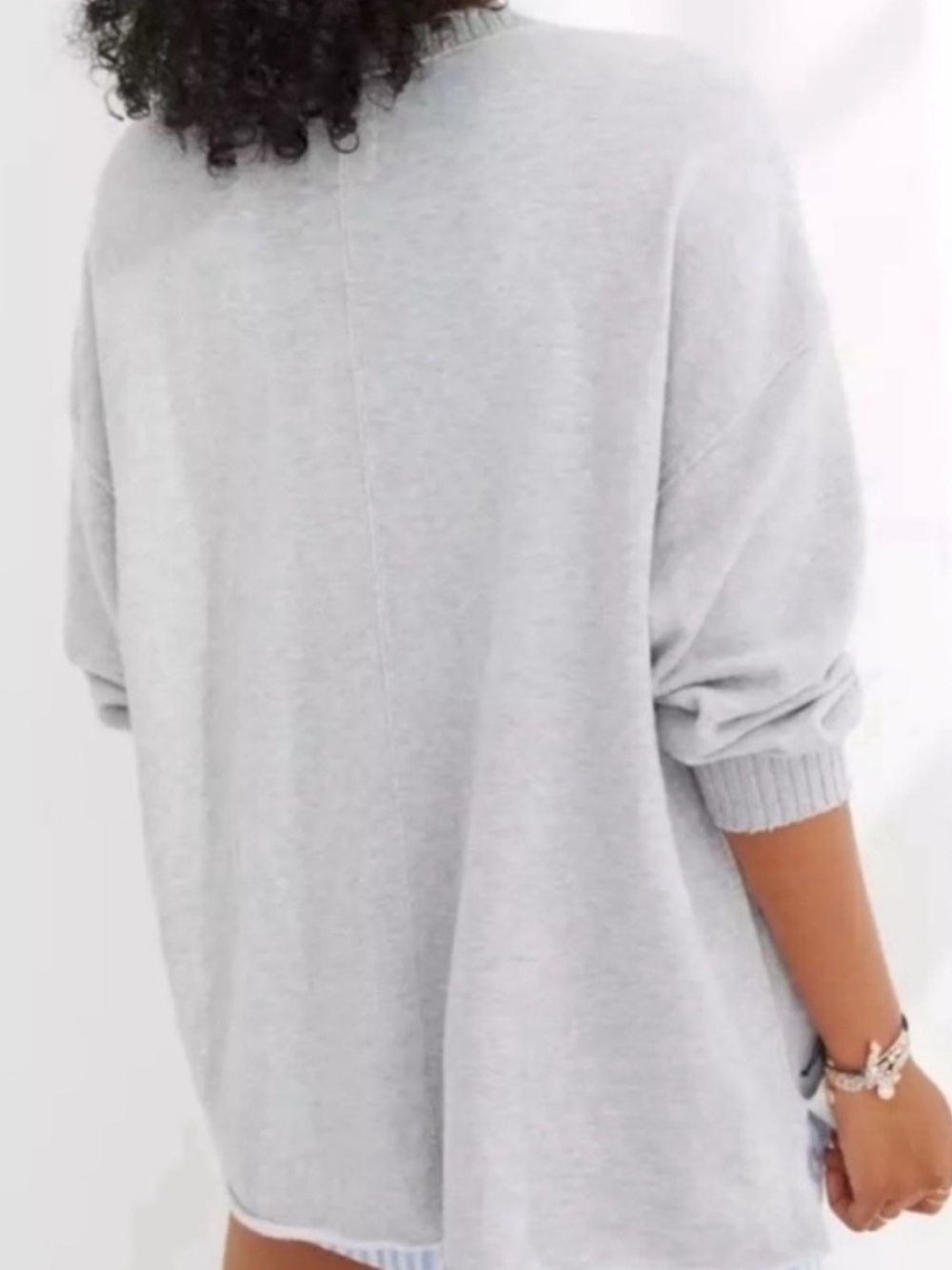American Eagle Down-To-Earth Oversized Sweatshirt - Picture 3 of 5